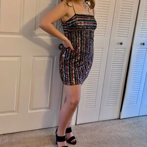 Altar’d State Sequince Party Dress